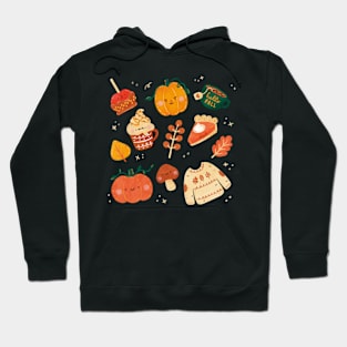 Cute and Cozy Fall Things Hoodie